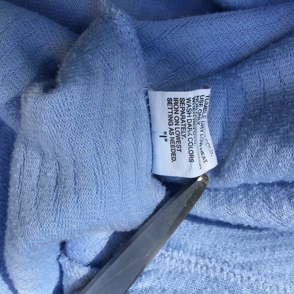 Miss Elaine Womens Blue Long Zip Robe 3X Textured Warm Winter - Picture 9 of 9